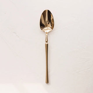 Luxury Gold Finish Cutlery Set | Modern Stainless Steel Flatware for Elegant Dining