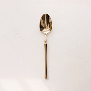 Luxury Gold Finish Cutlery Set | Modern Stainless Steel Flatware for Elegant Dining