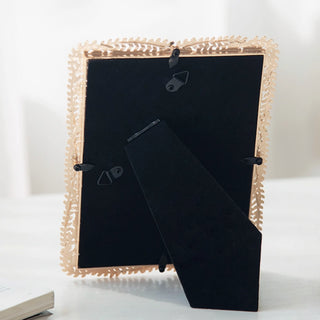 Ornate Champagne Gold Filigree Photo Frame | Luxurious Vintage Style