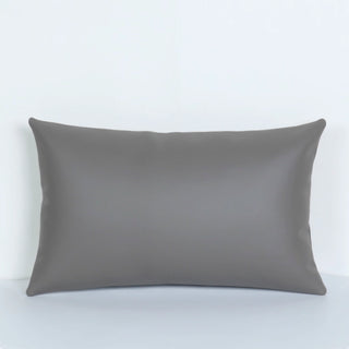 Premium PU Leather Accent Pillow | Contemporary Sofa Cushion | Easy Clean Design